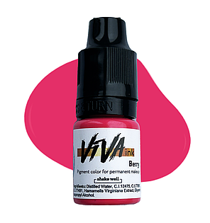 ПІГМЕНТ VIVA INK LIPS#6 BERRY 4 мл, фото 1
