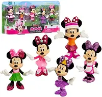 Набір фігурок Just Play Minnie Mouse 75 см 5 шт міні маус Disney.
