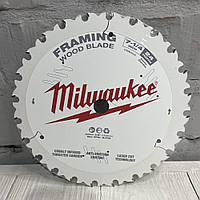 Пильный диск 184мм 7 1/4 24T Milwaukee 48-41-0720