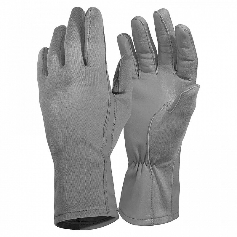 Вогнетривкі рукавички Pentagon Long Cuff Pilot Gloves P20011 X-Large, Wolf-Grey (Сірий)