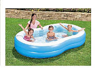 Бассейн детский Дитячий басейн Bestway Big Lagoon 262 X 157 X 46 см