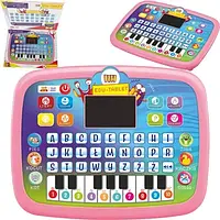 Hh Poland дитячий планшет 19 см х 24 навчальний сенсорний ноутбук для дітей Lcd Speaks Pl Piano Hm225478.