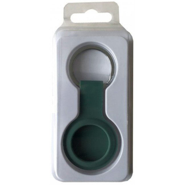 Брелок для AirTag Silicone FULL Key Ring з карабіном, Green (314968)