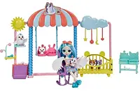 Дитячий набір для тварин Enchantimals з лялькою тваринами та аксесуарами Hlh23 Mattel.