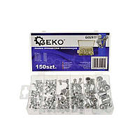 Набір алюмінієвих різьбових заклепок 150 шт. Geko G02911