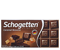 Шоколад Schogetten Caramel Brownie Молочный с карамелью 100 г (52205)