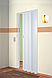 Двері гармошка глухі Ясен Folding двері ПВХ пластикові міжкімнатні двері приховані складні, фото 5