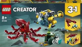 LEGO Creator 31130 Пошуки затонулих скарбів, Восьминіг, Корабель