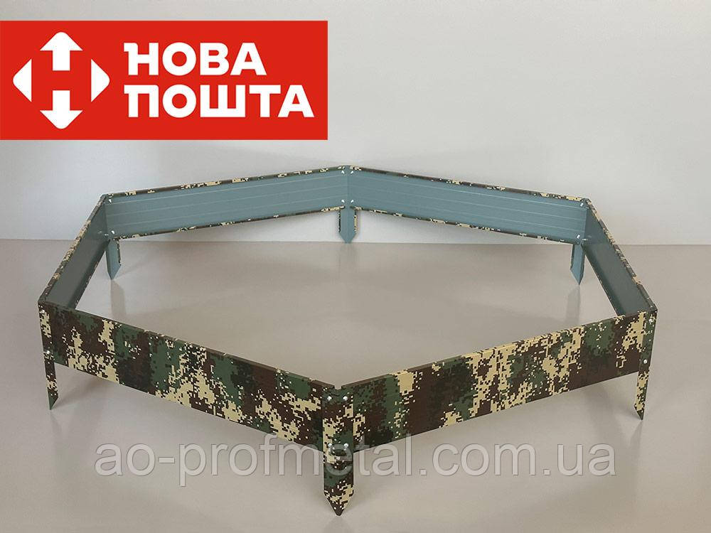 Клумба наборная, Клумбы и грядки, Клумбы на дачу, Клумба разборная, Оцинкованная клумба.
