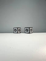 Кубики, кості, зари гральні для настільних ігор з цифрами, 16 мм, арт. 803002