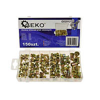 Набор резьбововых заклепок 150 Элементов M3-M10 Geko G02912