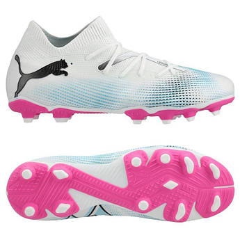 Бутси дитячі Puma Future 7 Match FG/AG Jr 107729-01, Білий, Розмір (EU) — 34.5