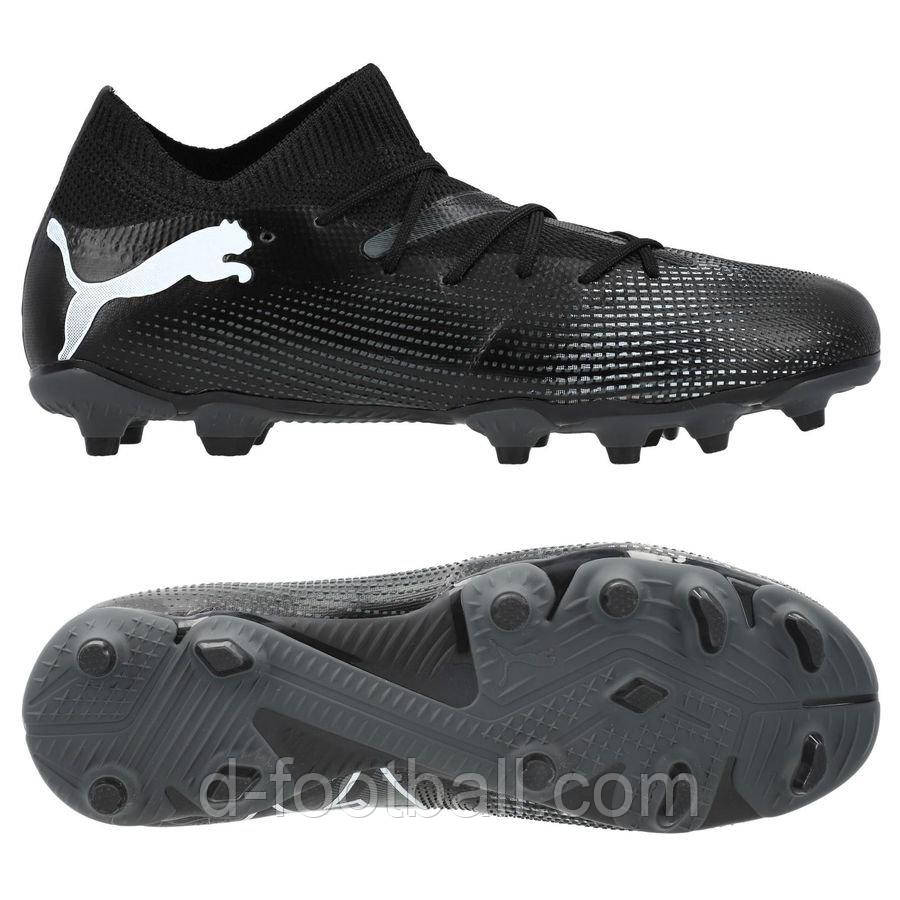 Дитячі бутси Puma Future 7 Match FG/AG Jr 107729-02, Чорний, Розмір (EU) — 31