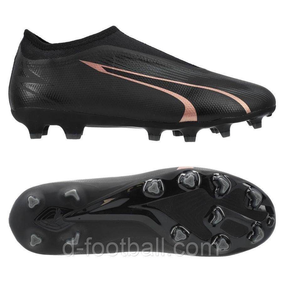 Дитячі бутси PUMA ULTRA MATCH LL FG/AG Jr 107770-02, Чорний, Розмір (EU) — 36