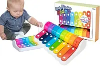 Цимбали дитячі Fat Brain Toys Fa281-1 рок-н'ролл Piano Dulmer Bells.