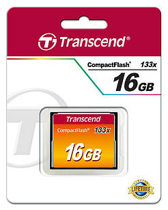 Карта пам'яті Transcend CF 16GB 133X