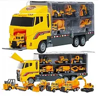 Tir Truck евакуатор набір з 6 машин вантажівка Machines Cars Xl Set Jokomisiada 6911.