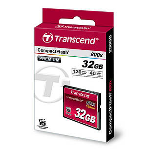 Карта пам'яті Transcend CF 32GB 800X