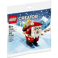 Конструктор LEGO Creator 30580 Санта Клаус на лижах.