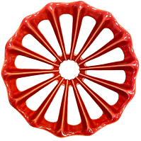 Керамічний Пуровер Дотик Червоний Dotyk Dripper