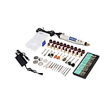 Мінішліфувальна машина-гравер-бормашина Hilda jd5202 з фрезами гравери мережеві, фото 5