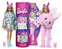 Лялька барбі у сукні зайчика Cutie Reveal Bunny Hhg18 Barbie.