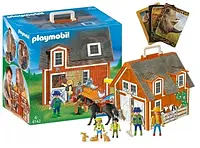 Портативна стайня маленька ферма Playmobil 4142.