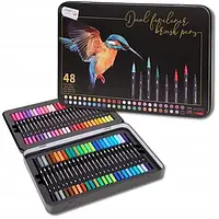 Фломастери Craft Sensations 48 шт двосторонні маркери 48 шт..