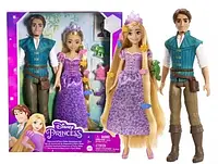 Набір 2 ляльки принцеса рапунцель в гарній сукні + Flynn Rider Disney.