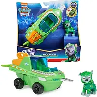 Набір автомобіля Spin Master 6066142 Paw Patrol Aqua Pups з фігуркою рокі.