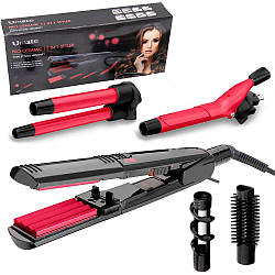 Мультистайлер для укладання волосся 12в1, Umate Pro Ceramic, 25Вт / Плойка для завивки / Стайлер для волосся