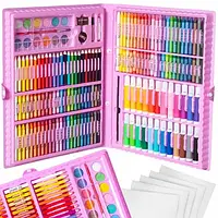 Художній набір Artis 168 шту валізі Crayons Paints Menters.