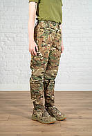 Боевые штаны рип-стоп мультикам женские тактические летние для военных Multicam брюки армейские Rip-stop зсу