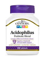 Ацидофильные лактобактерии (Acidophilus) 100 кап., 21st Century