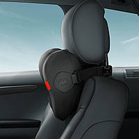 Автомобільна подушка на підголівник для шиї Baseus Car Headrest Pillow Black