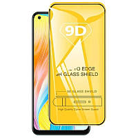 Захисне скло TDG 9D для Oppo A78 (CPH2565) повна проклейка чорний