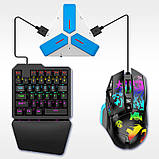 Перехідник клавіатура миша для телефону конвертер для гри в pubg пабг cod Zhanying адаптер ігровий, фото 2