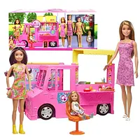 Лялька Barbie набір Food Truck Gwj58 + лялькові сімейні аксесуари.