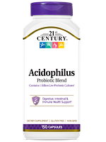 Ацидофильные лактобактерии (Acidophilus) 150 кап., 21st Century