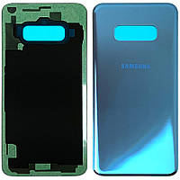 Задняя крышка Samsung Galaxy S10e G970F синяя оригинал Китай
