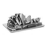 Металевий 3D пазл Сіднейський оперний театр Metal Earth JS008, фото 2
