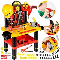 Майстер-клас для дітей Kinderplay Tool & Brains Kp2646 майстерня Diy Kit з інструментами + шолом.