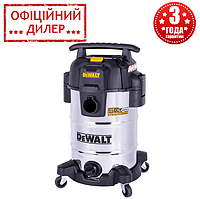 Электрический строительный пылесос DeWALT DXV30SAPTA (750 Вт, 2400 л/мин, 30л) промышленный для гаража STP