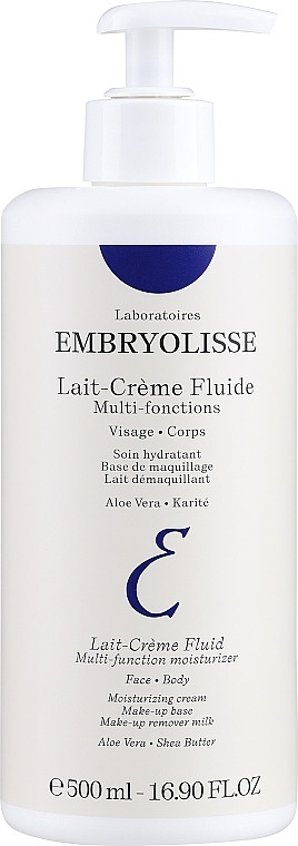Зволожувальне молочко-крем Embryolisse Laboratories Lait-Creme Fluide 500 мл для тіла