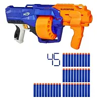 Дитячий пістолет Nerf N-strike Elite E0011 Surgefire 30x.