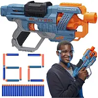 Дитячий пістолет Nerf Elite 2.0 Commander Rd-6 2 0 Gun Rifle 62x Arrots E9485 Hasbro.