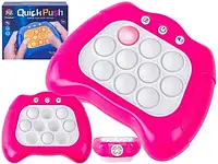 Аркадна гра 3672 Pink Prc Pop It антистрес іграшка електронна сенсорика Popit Pop-it Chrld.