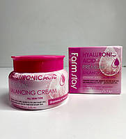 Балансувальний крем для обличчя з гіалуроновою кислотою - FarmStay Hyaluronic Acid Premium Balancing Cream
