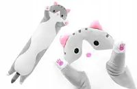 Плюшева подушка-довга кіт лучек 70см Long Kitty Cat Mascot Piccolo Sdh1571.