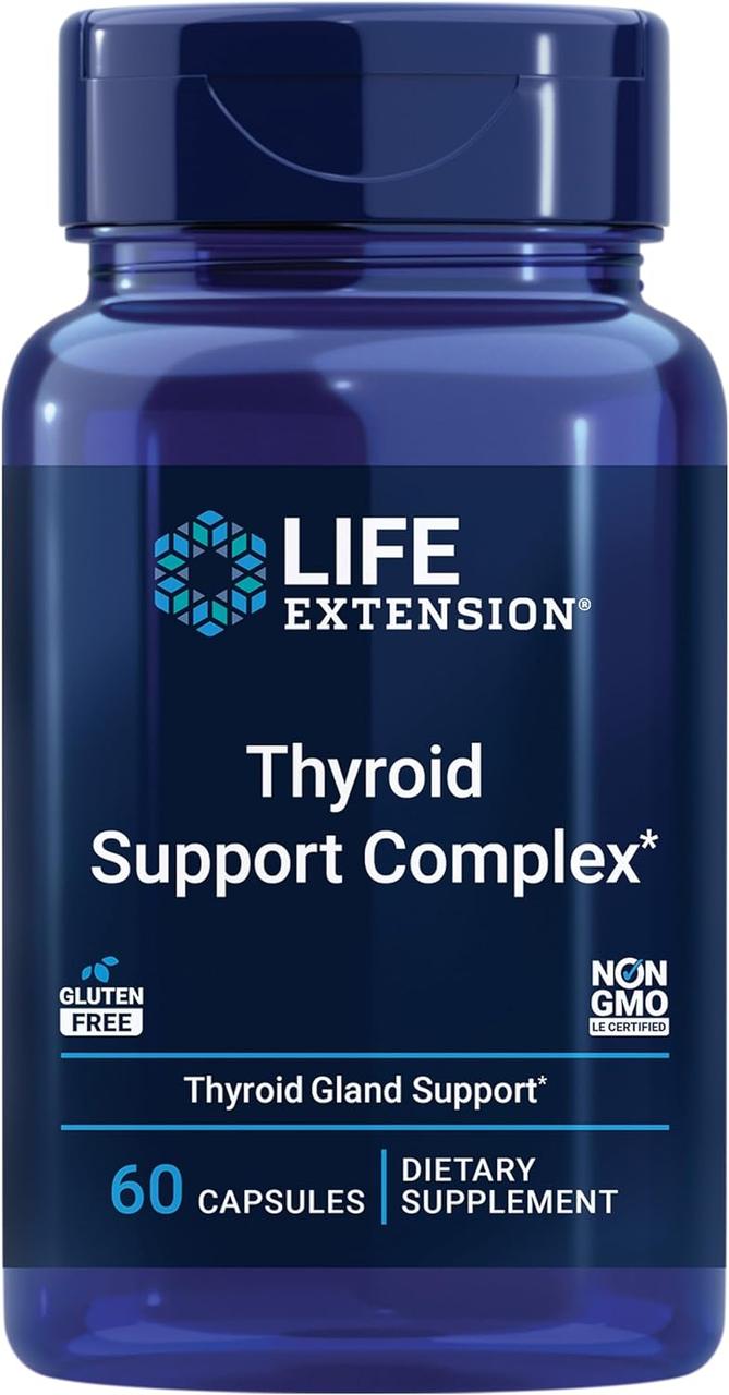 Life Extension Thyroid Support Complex (formerly Triple Action Thyroid) / Підтримка щитовидної залози 60 капсул